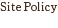 Sitepolicy